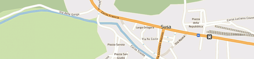 Mappa della impresa ariodante francesco a SUSA