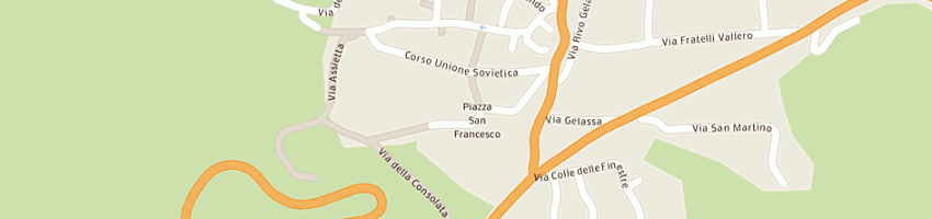 Mappa della impresa azienda usl n 5 a SUSA