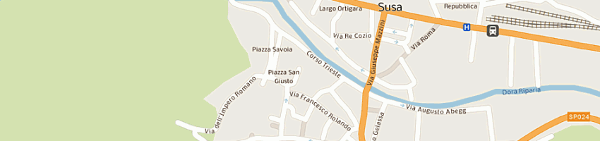 Mappa della impresa seminario vescovile a SUSA