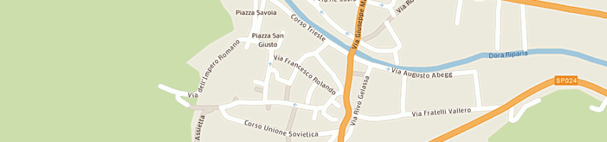 Mappa della impresa leo refrigerazione a SUSA