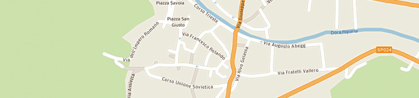 Mappa della impresa tappi clemente a TORINO