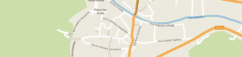 Mappa della impresa piantanida sturnia g a TORINO