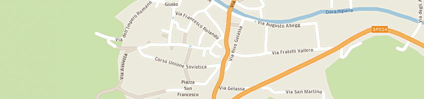 Mappa della impresa scaiola stefano a SUSA
