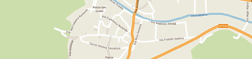 Mappa della impresa luciano aldo a TORINO