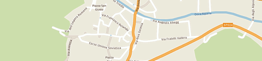 Mappa della impresa paschero marco a SUSA