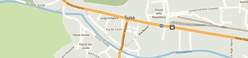 Mappa della impresa est (srl) a TORINO