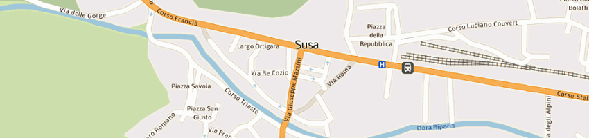 Mappa della impresa giorgia (sas) a TORINO
