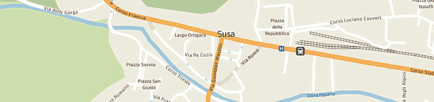 Mappa della impresa maxime sport giuseppe a SUSA