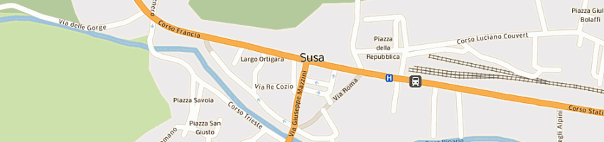Mappa della impresa alimentari fassa snc di fassa marco e c a TORINO