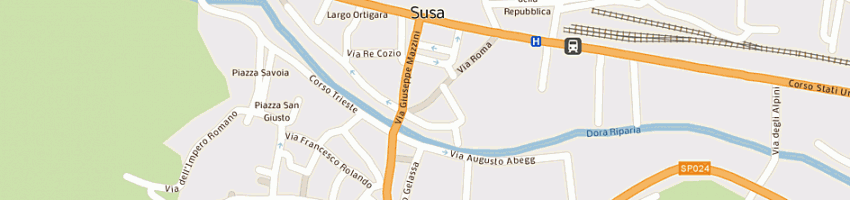 Mappa della impresa rubanu ivan a SUSA