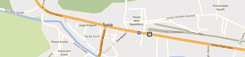 Mappa della impresa alessandra sas a TORINO