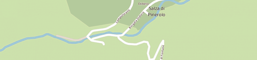 Mappa della impresa azienda agrituristica la miando a SALZA DI PINEROLO