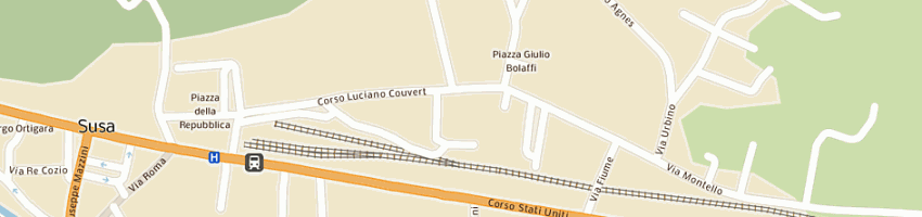 Mappa della impresa direzione didattica a SUSA