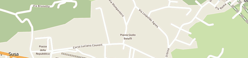 Mappa della impresa mosca pierpaolo a SUSA