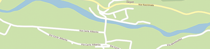 Mappa della impresa casa per ferie chambons a FENESTRELLE