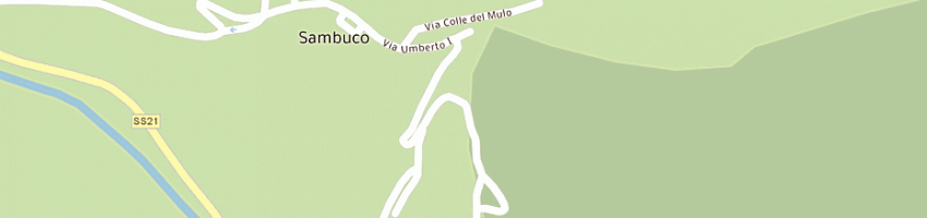 Mappa della impresa municipio a SAMBUCO