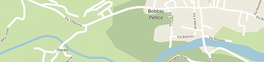 Mappa della impresa fratelli charbonnier snc di charbonnier e e c a BOBBIO PELLICE