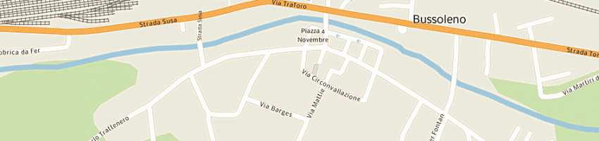 Mappa della impresa orto garden a BUSSOLENO