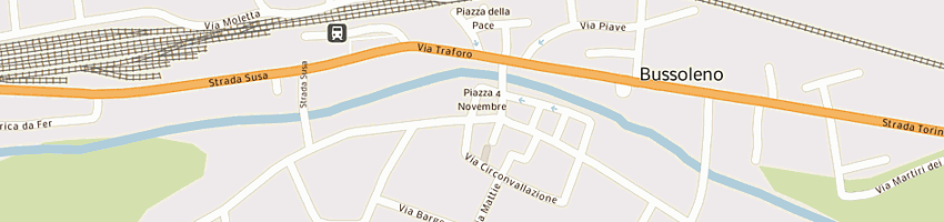 Mappa della impresa zerbola maria vittoria a BUSSOLENO