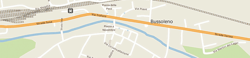 Mappa della impresa reverdito giorgio a BUSSOLENO