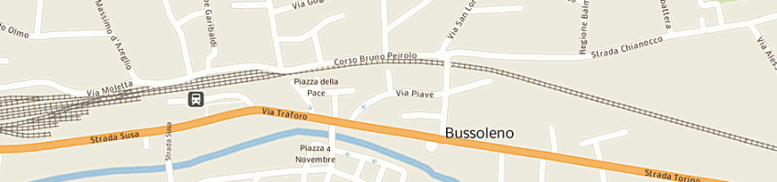 Mappa della impresa perino giovanni a BUSSOLENO