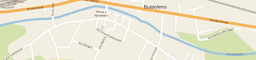 Mappa della impresa griglio srl a BUSSOLENO