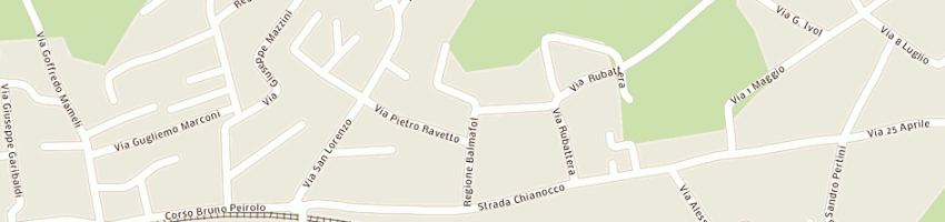 Mappa della impresa lovato lorenzo a BUSSOLENO