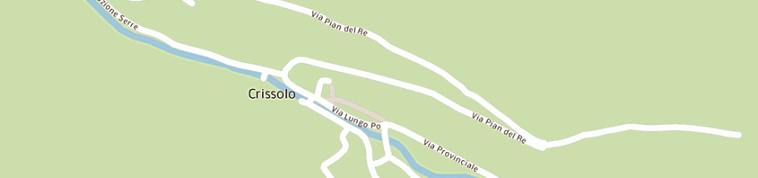 Mappa della impresa osteria belvedere a CRISSOLO