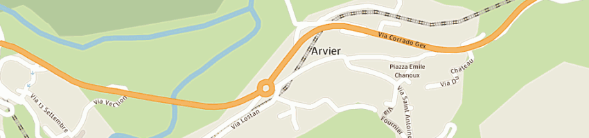 Mappa della impresa nuovo market (snc) a ARVIER
