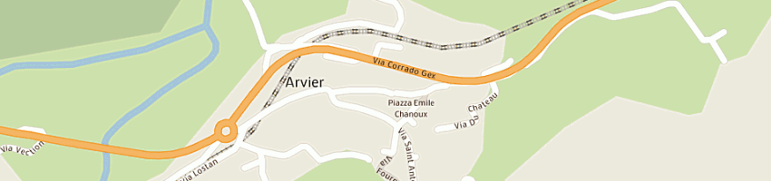 Mappa della impresa debernardi luciana a ARVIER