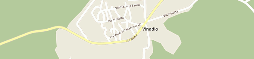 Mappa della impresa albergo ligure di solda' vittoria e c sas a VINADIO