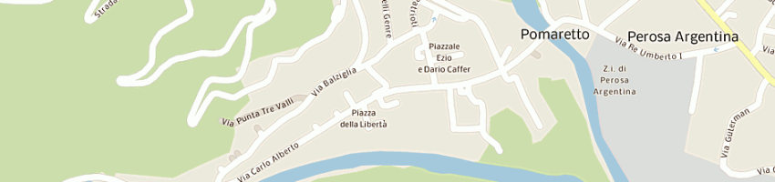 Mappa della impresa bert daniela a POMARETTO