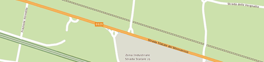 Mappa della impresa bbem spa a BRUZOLO