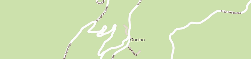 Mappa della impresa poste italiane a ONCINO