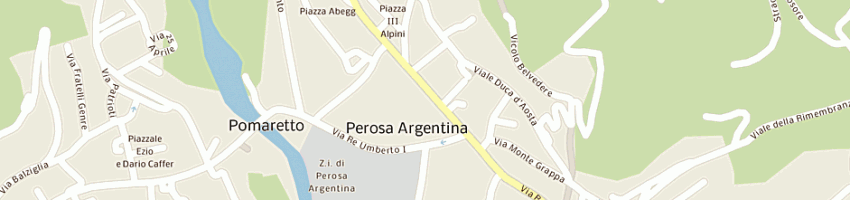 Mappa della impresa bar pizzeria ristorante soms di zandonella dall'aquila bianca a PEROSA ARGENTINA