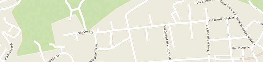 Mappa della impresa corpo forestale dello stato a TORRE PELLICE