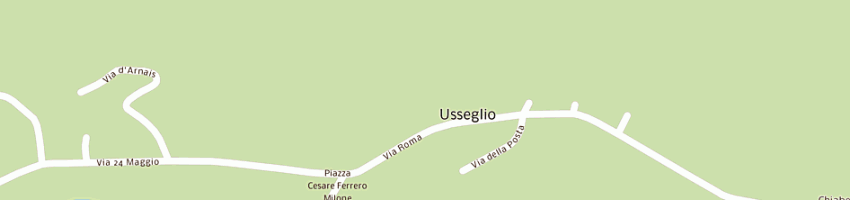 Mappa della impresa furnasa snc bar a USSEGLIO