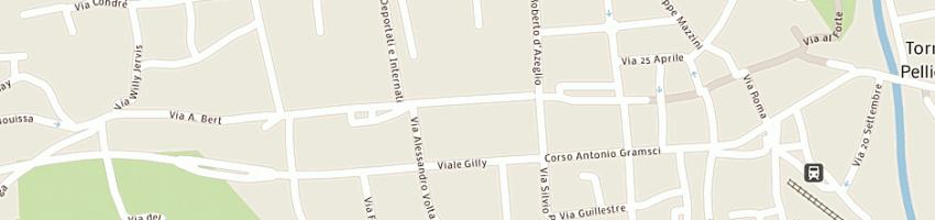 Mappa della impresa societa' di studi valdesi a TORRE PELLICE