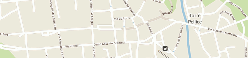 Mappa della impresa farmacia internazionale snc di imberti ernesto e c a TORRE PELLICE