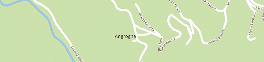 Mappa della impresa verne sas di velluto sergio e c a ANGROGNA