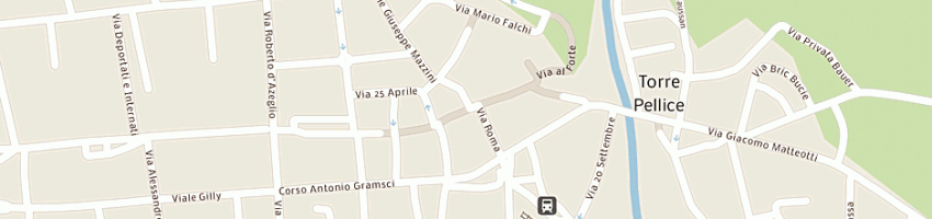 Mappa della impresa studio torre pellice sas di di stefano giovanni e c a TORRE PELLICE