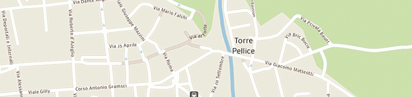 Mappa della impresa mikael sas di bruno enzo e c a TORRE PELLICE