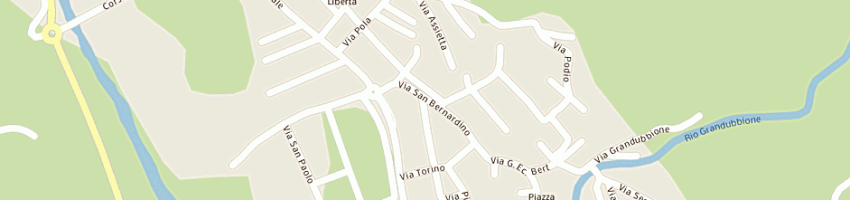 Mappa della impresa scanu bruno a PINASCA
