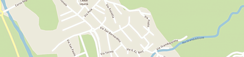 Mappa della impresa richiardone aldo a PINASCA