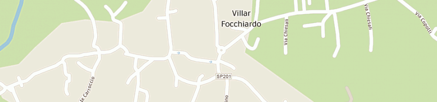 Mappa della impresa fratelli di giovanni snc di di giovanni pier giorgio e c a VILLAR FOCCHIARDO