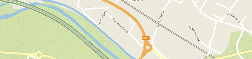 Mappa della impresa arredamenti linea effe (srl) a BORGONE SUSA