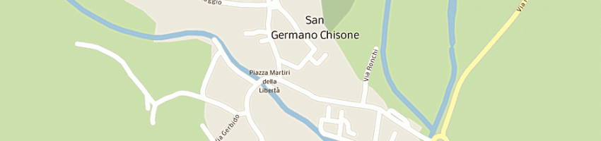 Mappa della impresa municipio a SAN GERMANO CHISONE