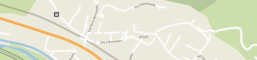 Mappa della impresa municipio a BORGONE SUSA