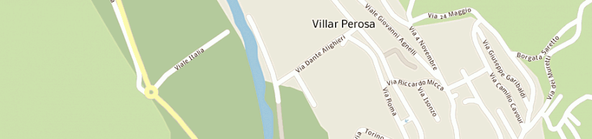 Mappa della impresa poste italiane a VILLAR PEROSA