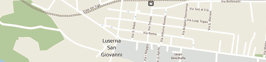 Mappa della impresa fornero claudio a LUSERNA SAN GIOVANNI